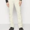 7 For All Mankind The Straight - Vaqueros Rectos - Ecru