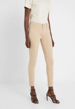 7 For All Mankind Crop - Vaqueros Pitillo - Sandcastle