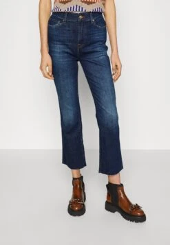 7 For All Mankind Kick Sliillfor - Vaqueros Slim Fit - Dark Blue