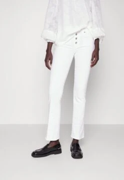 7 For All Mankind Bootcut Tailorless Optic - Vaqueros Bootcut - White