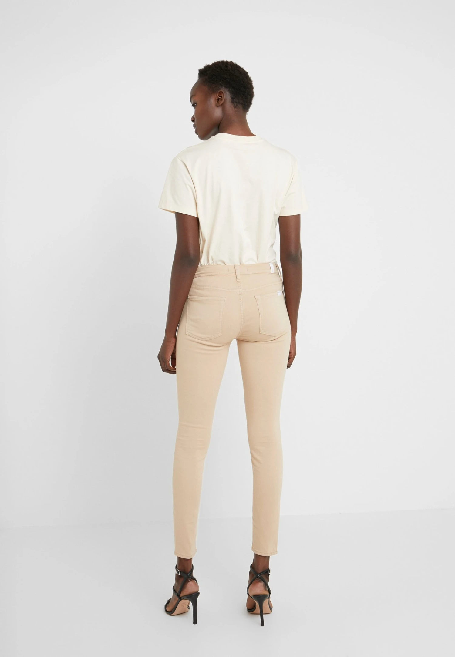 7 For All Mankind Crop - Vaqueros Pitillo - Sandcastle 3 7 For All Mankind Crop - Vaqueros Pitillo - Sandcastle - Imagen 3