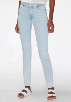 7 For All Mankind HwSliillyoucho - Vaqueros Pitillo - Light Blue