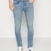 7 For All Mankind Slimmy Left Hand Crest - Vaqueros Tapered - Light Blue