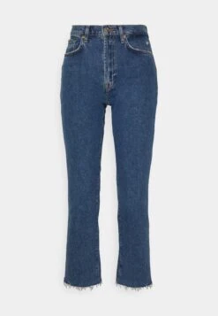 7 For All Mankind Logan Stovepipe Blaze - Vaqueros Rectos - Mid Blue -7 For All Mankind 7809dd7c41a745e8a10542785a9a68ab