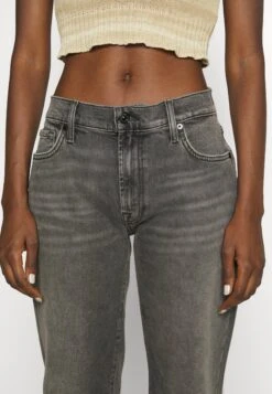 7 For All Mankind Ellie Straight Luxvincou - Vaqueros Rectos - Black -7 For All Mankind 79a923ebd00447ecb3e0b85171b20106