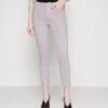 7 For All Mankind Roxanne Ankle Colored Stretch - Pantalones - Pink