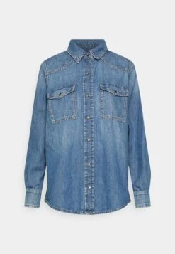 7 For All Mankind Emilia Clear Day - Camisa - Mid Blue -7 For All Mankind 80c4c05c4f5f4e3bac72a7ad45c8a123