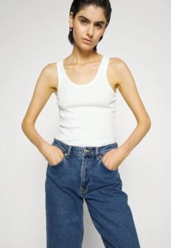 7 For All Mankind Tess Trouser Blaze - Vaqueros Rectos - Mid Blue -7 For All Mankind 815d1895091548038988b50e35db5c6f