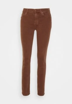 7 For All Mankind Roxanne Colored Stretch - Pantalones - Brown -7 For All Mankind 8330f97b0d9f4fe786acb00a4b8433b3