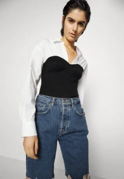 7 For All Mankind Andy Shorts Blaze - Shorts Vaqueros - Mid Blue -7 For All Mankind 833e4befe1bb4e4e9a55f0fe5d9276d5