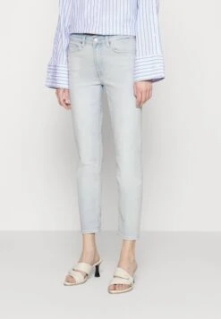 7 For All Mankind Roxanne Ankle Luxvinsun - Vaqueros A Campana - Light Blue