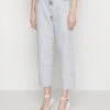 7 For All Mankind The Modern Straight Ice Pop - Vaqueros Boyfriend - Light Blue