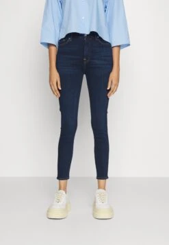 7 For All Mankind Aubrey Sliillluxcos - Vaqueros Pitillo - Dark Blue