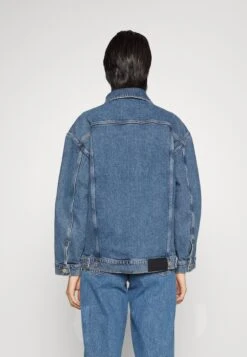 7 For All Mankind Easy Trucker Blaze - Chaqueta Vaquera - Mid Blue -7 For All Mankind 86cd2697bf164bb09765140806ff259d