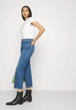 7 For All Mankind Logan Stovepipe Explorer - Vaqueros Rectos - Blue -7 For All Mankind 8738a7af50de43368964e17ac70a773c