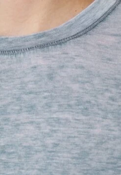 7 For All Mankind Liv Crewneck - Camiseta Básica - Blue -7 For All Mankind 87467944ce484de383efb02c702e64ae