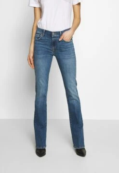 7 For All Mankind Vaqueros Bootcut - Blue Grey