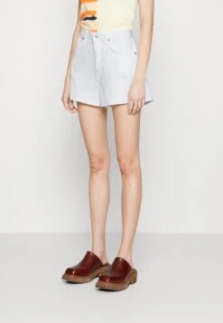 7 For All Mankind Easy Ruby Yacht - Shorts Vaqueros - White