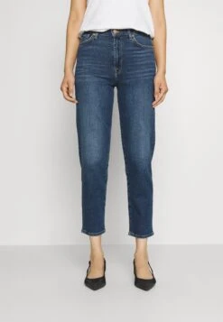 7 For All Mankind Malia Luxe Vintage Deep Soul - Vaqueros Tapered - Dark Blue