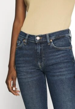 7 For All Mankind Roxanne Luxe Vintage Deep Soul - Vaqueros Slim Fit - Dark Blue -7 For All Mankind 8ecd691b81ab491e82a19086c52b13cc