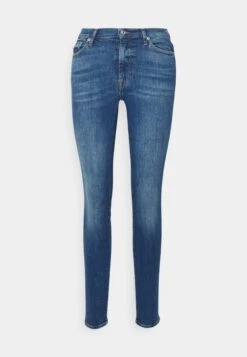 7 For All Mankind Hw Skinny Slim Illusion Outer - Vaqueros Pitillo - Mid Blue -7 For All Mankind 90bab172c14c47d7861f16d59d2ed3cf