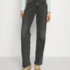 7 For All Mankind Tess Trouser Licorice - Vaqueros Boyfriend - Black