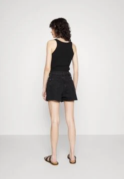 7 For All Mankind Easy Ruby Collide - Shorts Vaqueros - Black -7 For All Mankind 91bb507a20e54bf0b89029f721857130