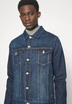 7 For All Mankind Perfect - Chaqueta Vaquera - Dark Blue -7 For All Mankind 94cd9d05618643a0a3f1cd05af37d7df