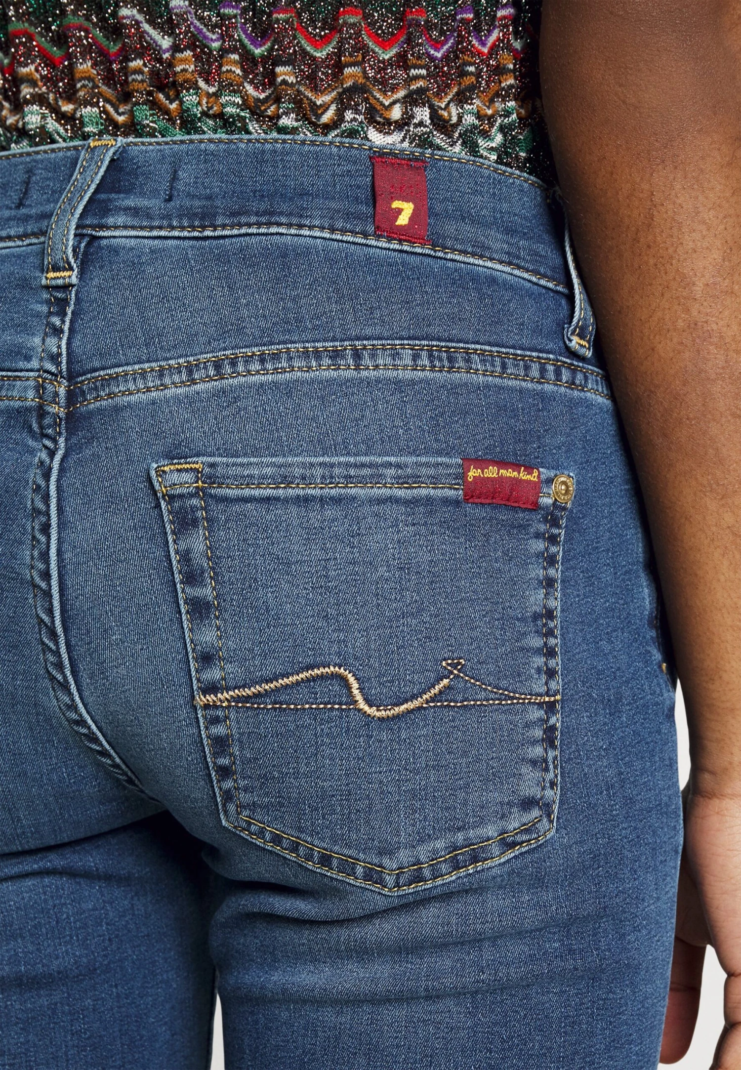 7 For All Mankind Bootcut Tailorless Baiecoduc - Vaqueros Bootcut - Mid Blue 5 7 For All Mankind Bootcut Tailorless Baiecoduc - Vaqueros Bootcut - Mid Blue - Imagen 5