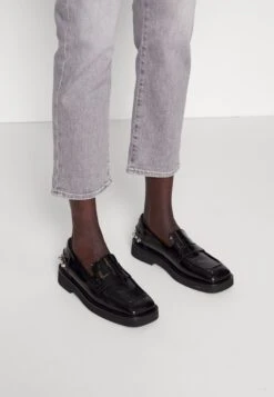 7 For All Mankind Josefina Luxe Vintage Moonlit - Vaqueros Rectos - Grey -7 For All Mankind 97a849316f764537b7181b8654fe603f