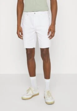 7 For All Mankind Straight Banter - Shorts Vaqueros - White