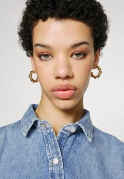 7 For All Mankind Laura Shirt Dress Affair - Vestido Vaquero - Light Blue -7 For All Mankind 9faf642aed3f4004a0515fe60a46487b