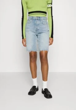 7 For All Mankind Andy Air Wash - Shorts Vaqueros - Light Blue