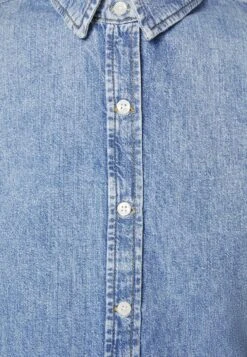 7 For All Mankind Laura Shirt Dress Affair - Vestido Vaquero - Light Blue -7 For All Mankind a719fdb836b84883b848d2c852d03426