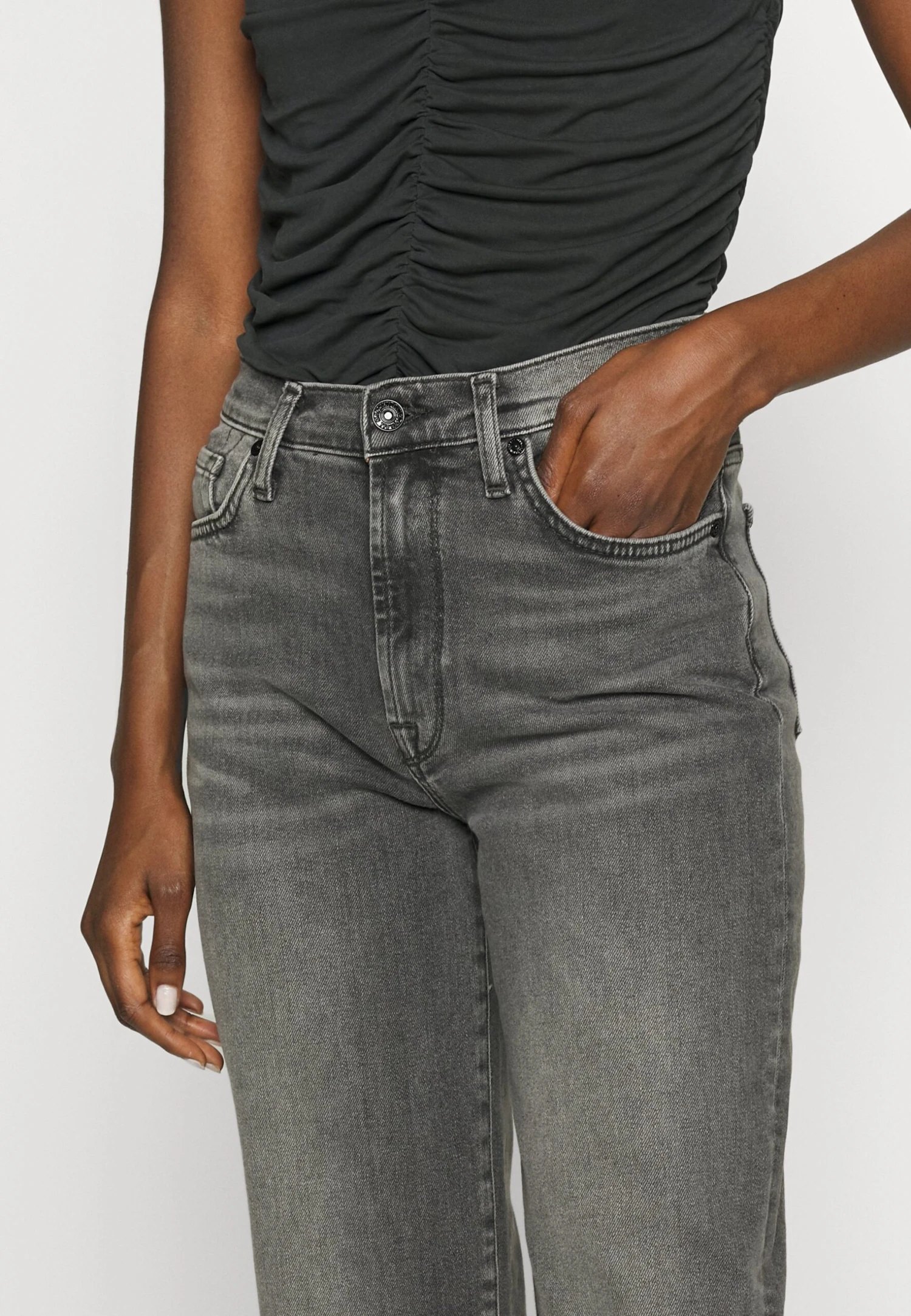 7 For All Mankind Malia Luxe Vintage Courage - Vaqueros Boyfriend - Black 5 7 For All Mankind Malia Luxe Vintage Courage - Vaqueros Boyfriend - Black - Imagen 5