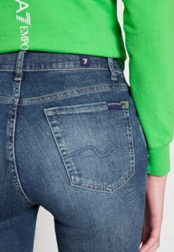 7 For All Mankind The Crop Soho - Vaqueros Rectos - Light Blue -7 For All Mankind b026dd33fb5048fbba9f2030a66bcd97