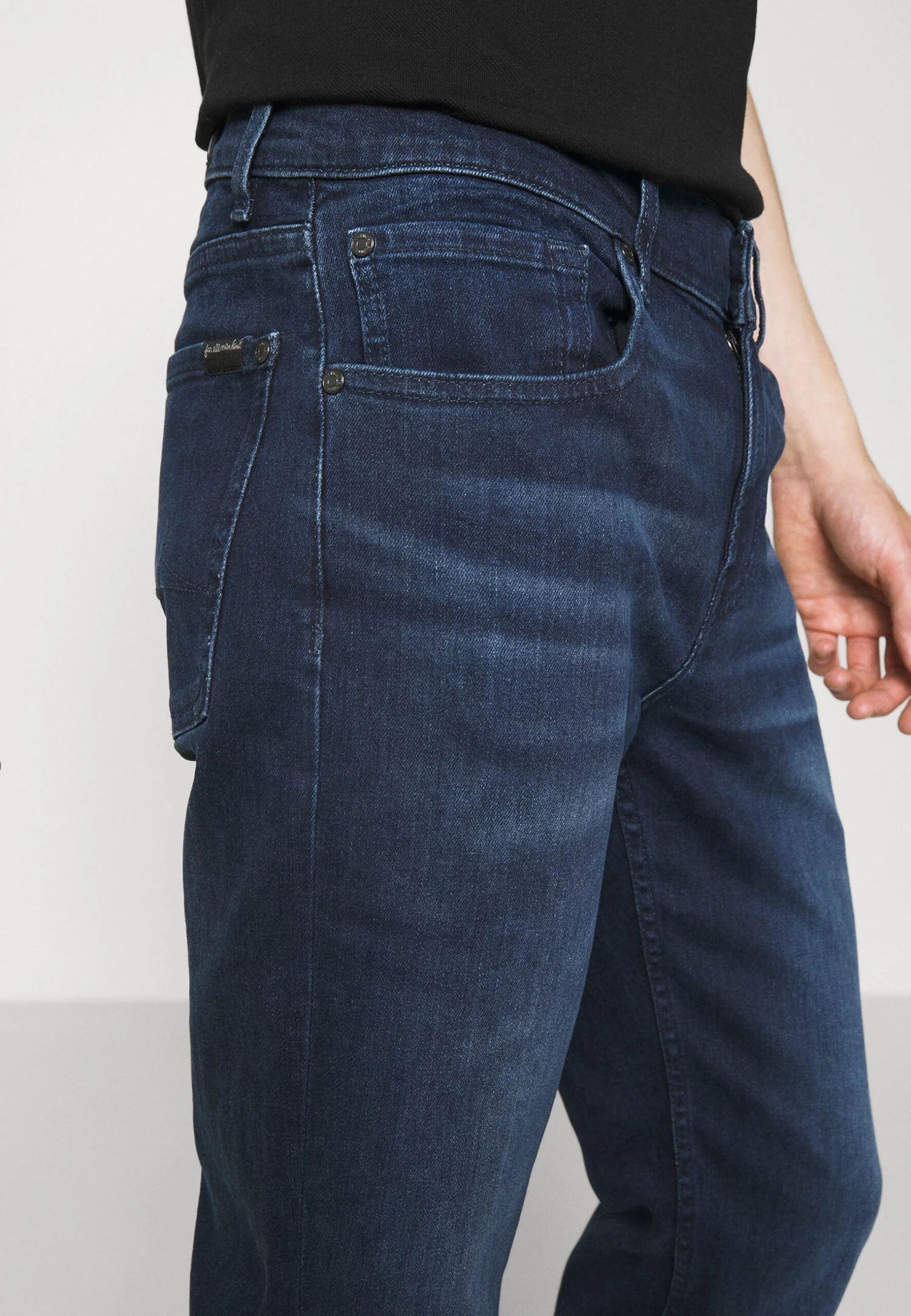 7 For All Mankind Slimmy Luxe Performance - Vaqueros Rectos - Dark Blue 5 7 For All Mankind Slimmy Luxe Performance - Vaqueros Rectos - Dark Blue - Imagen 5