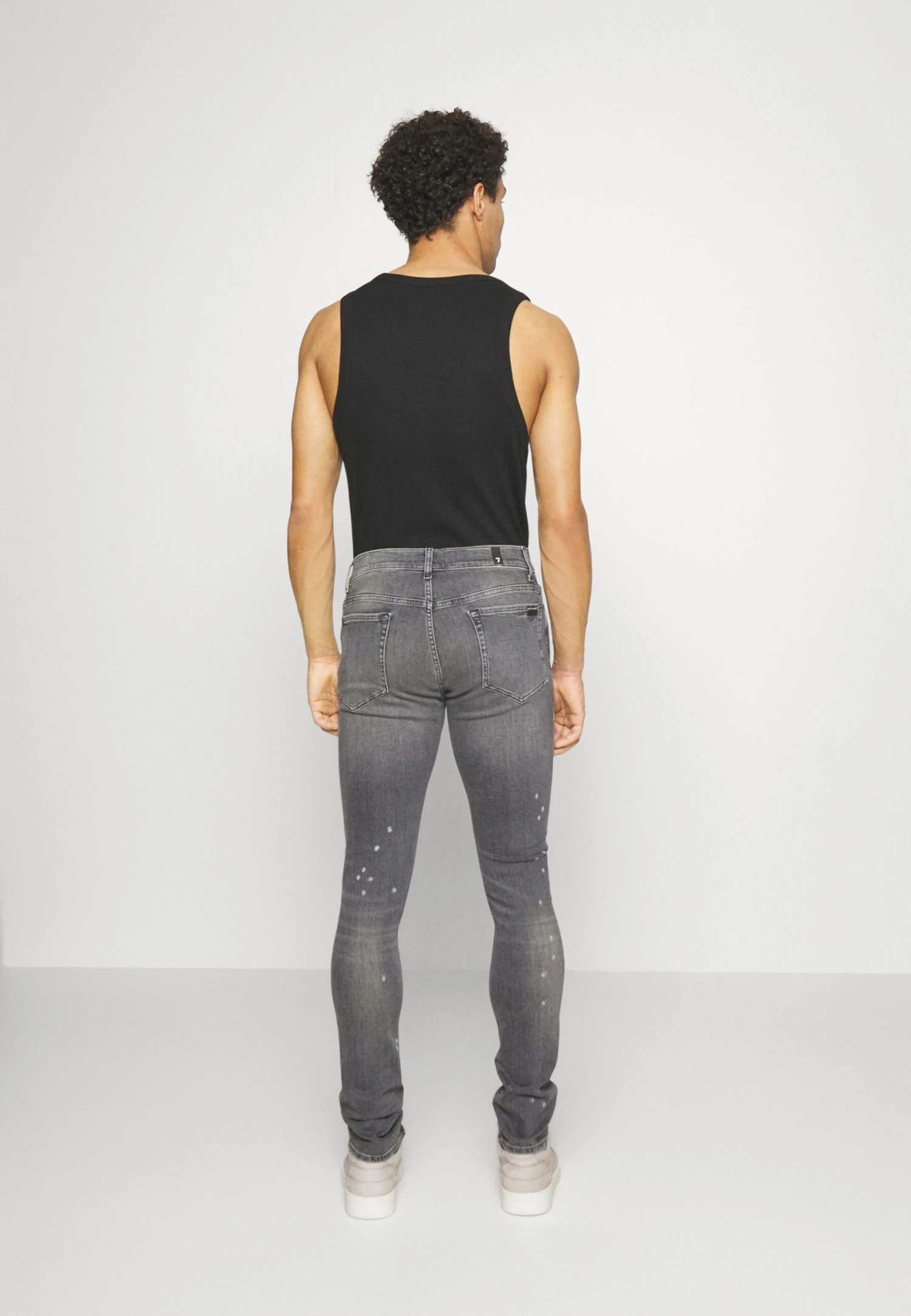 7 For All Mankind Paxtyn Stretch Tek Elusive - Vaqueros Pitillo - Grey 3 7 For All Mankind Paxtyn Stretch Tek Elusive - Vaqueros Pitillo - Grey - Imagen 3