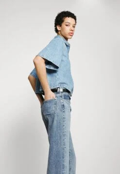 7 For All Mankind Tess Trouser Empathy - Vaqueros Boyfriend - Mid Blue -7 For All Mankind b4b4c314d4a14de7b9514ca69544c85b