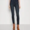 7 For All Mankind Ultra High Rise Skinny Grace - Vaqueros Pitillo - Dark Blue