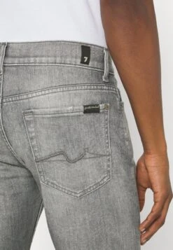 7 For All Mankind Left Hand Closeout - Vaqueros Tapered - Grey -7 For All Mankind b622e1d72f8540698045c41e3c99cf6b