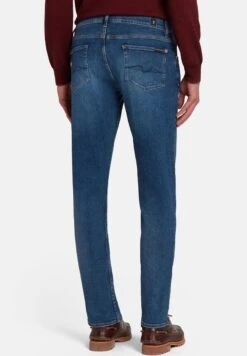 7 For All Mankind Strtektwi - Vaqueros Tapered - Mid Blue -7 For All Mankind b70d35bf6fbe4822a08cfcb3ee760014