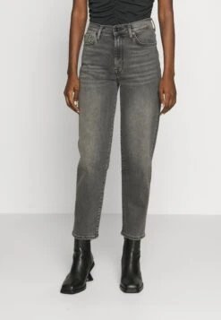 7 For All Mankind Malia Luxe Vintage Courage - Vaqueros Boyfriend - Black