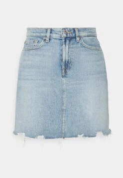 7 For All Mankind Mia Skirt Air Wash - Minifalda - Light Blue -7 For All Mankind bc7651bb9ef44e78bf85e611c173c115