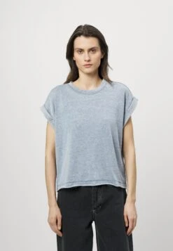 7 For All Mankind Camiseta Básica - Blue