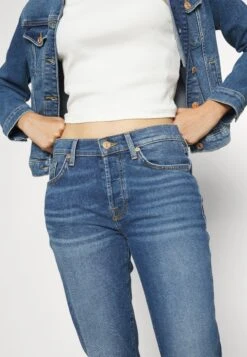 7 For All Mankind Josefina Luxvinblu - Vaqueros Slim Fit - Dark Blue -7 For All Mankind c6a7d1ae33834dff9f15c70a76f68362