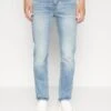 7 For All Mankind Slimmy Wander - Vaqueros Slim Fit - Light Blue