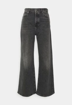 7 For All Mankind Zoey Licorice - Vaqueros A Campana - Black -7 For All Mankind cc38d1172e64480989844670b2cae314