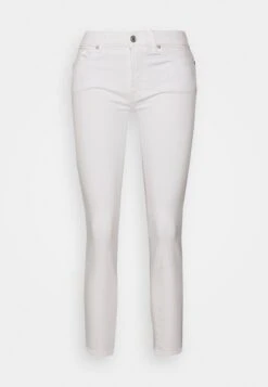 7 For All Mankind Roxanne Ankle- Vaqueros Pitillo - White -7 For All Mankind cc7db4e7e5144ba1b9ffd4ee244b14c7