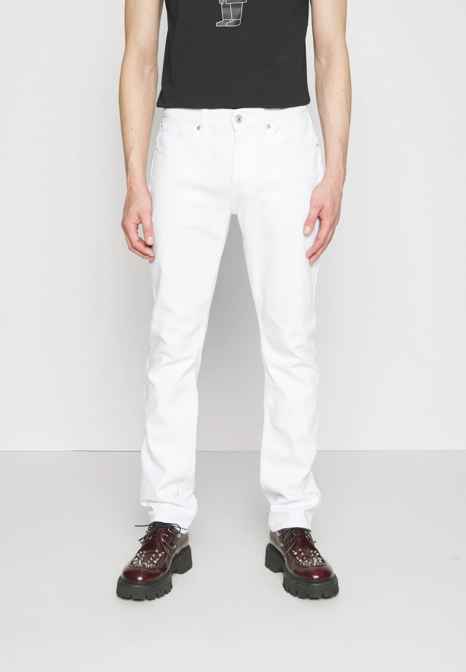 7 For All Mankind The Straight Banter - Vaqueros Rectos - White 1 7 For All Mankind The Straight Banter - Vaqueros Rectos - White